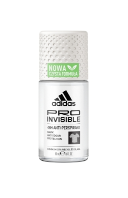 Adidas Pro Invisible antyperspirant w kulce, roll-on dla kobiet, 50 ml