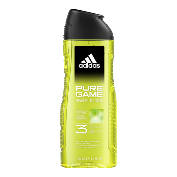 Adidas Pure Game Waschgel 3in1 400 ml