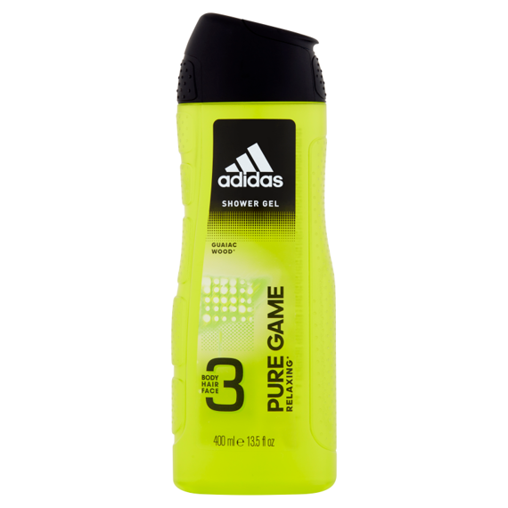Adidas Reines Spiel 3 Duschgel für Körper und Gesichtshaar 400ml