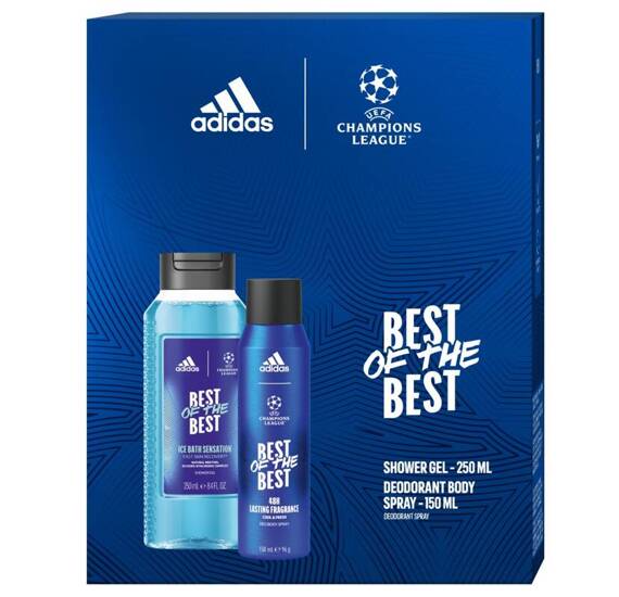 Adidas UEFA 9 zestaw prezentowy dla mężczyzn