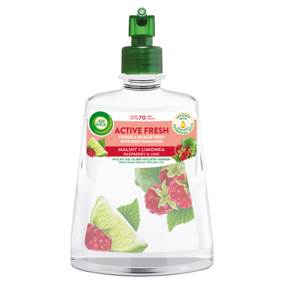 Air Wick Active Fresh Automatische Lufterfrischerkartusche Himbeere und Limette 228 ml