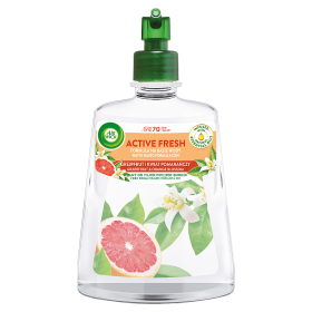 Air Wick Active Fresh Automatyczny odświeżacz powietrza wkład grejpfrut i kwiat pomarańczy 228 ml