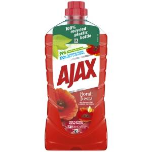 Ajax Floral Fiesta Bodenreiniger rote Blumen 1L