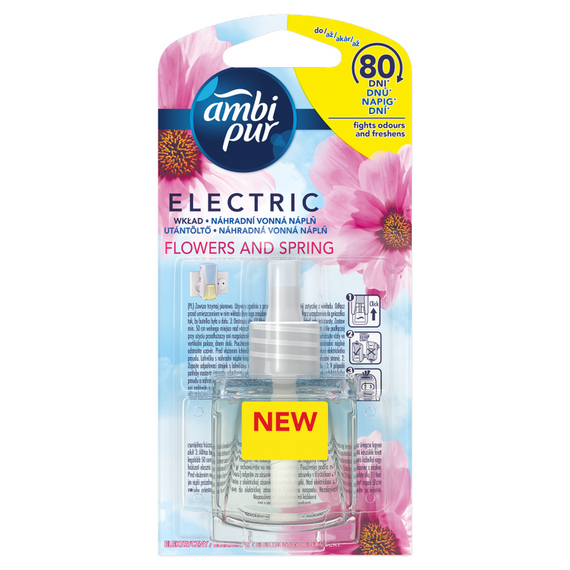 Ambi Pur Flowers & Spring Elektrischer Lufterfrischer, Nachfüllung, 20 ml