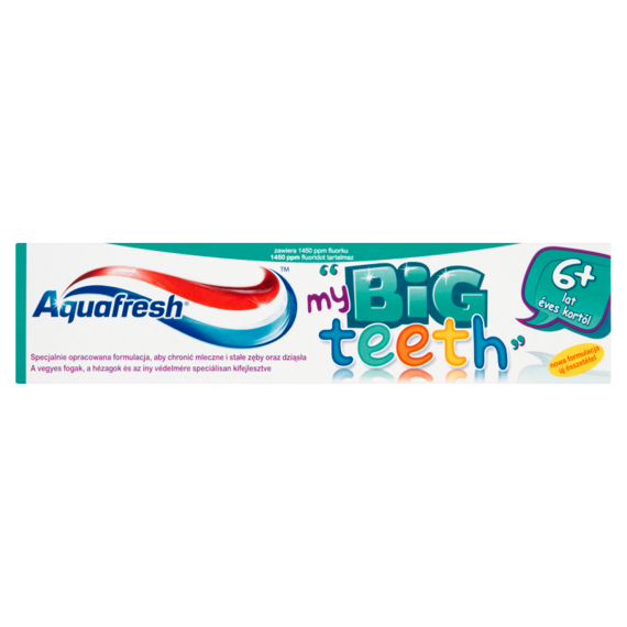 Aquafresh Meine große Zähne Zahnpasta für Kinder 6+ Jahre 50ml