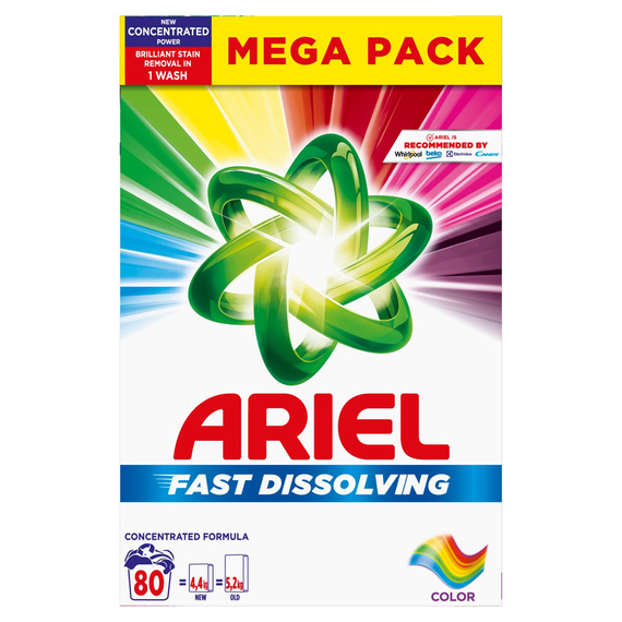 Ariel 4,4kg COLOR proszek do prania kolorów 80 prań MEGA PACK