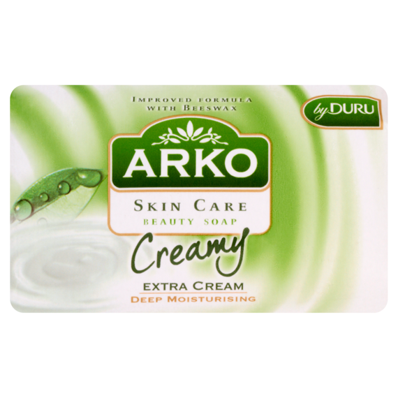 Arko  Arko Skin Care mit zusätzlichen Creme tief befeuchtende kosmetische Seife 90g