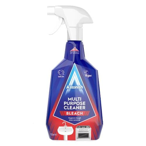 Astonish Multi Purpose Cleaner With Bleach Spray Uniwersalny Z Wybielaczem 750ML