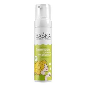 BAŚKA Feuchtigkeitsschaum Haarshampoo - Apfel 200ml