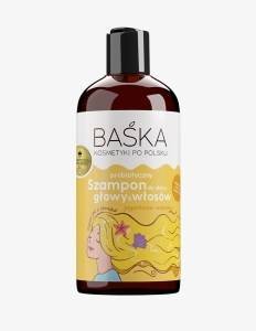 BAŚKA  Prebiotyczny szampon jogurtowo mleczny, 500 ml