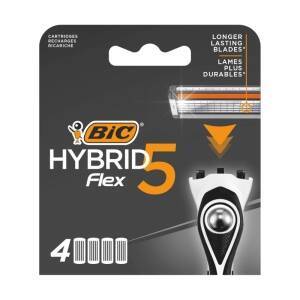 BIC Hybrid 5 Flex Rasierklingen Nachfüllpackungen 4 Stück