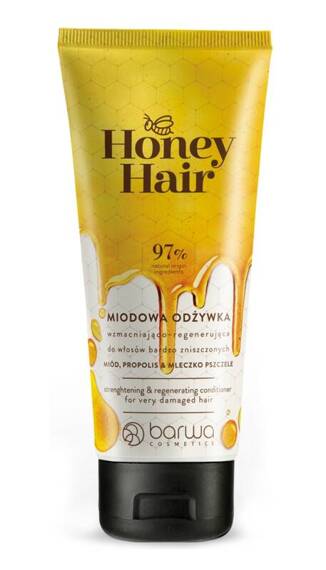 Barwa Odżywka miodowa regenerująca do włosów bardzo suchych Honey Hair 200 ml