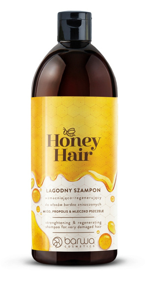 Barwa Szampon miodowy regenerujący Honey Hair 480 ml