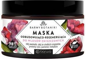 Barwa barwy botaniki, maska odbudowująco-regenerująca do włosów zniszczonych, 220ml