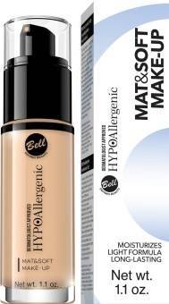 Bell HYPOAllergenic Mat&Soft Make-up 2 Hypoalergiczny fluid matujący 30 g