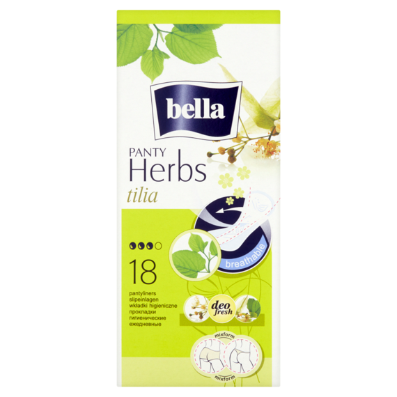 Bella Herbs Panty Tilia Wkładki higieniczne 18 sztuk