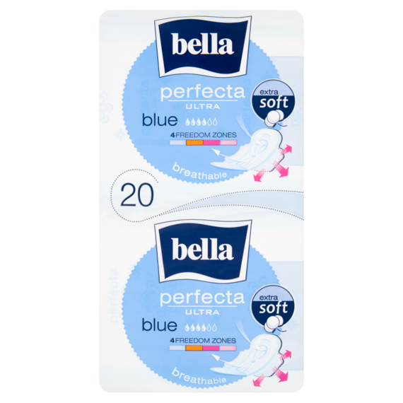 Bella Perfecta Ultra Blue Podpaski higieniczne 20 sztuk