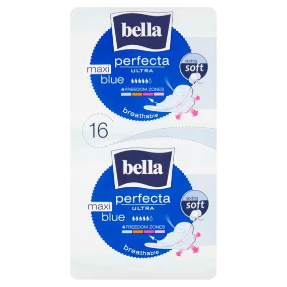 Bella Perfecta Ultra Maxi Blue Podpaski higieniczne 16 sztuk