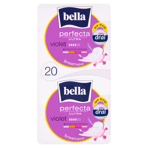 Bella Perfecta Ultra Violet Podpaski higieniczne 20 sztuk