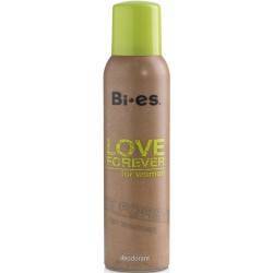 Bi-es Love Forever Zielony Dezodorant Spray Damski 150ML