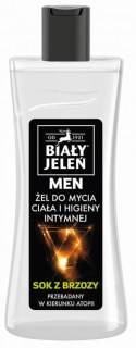 Biały Jeleń żel do mycia ciała i hig.int. z sokiem z brzozy MEN 265ml