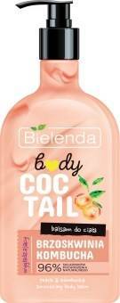 Bielenda Body Coctail Balsam do ciała wygładzający brzoskwinia kombucha 400 ml