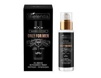 Bielenda Only for Men Barber Edition Feuchtigkeitsspendender und energetisierender Gesichtsgel-Booster 30 ml