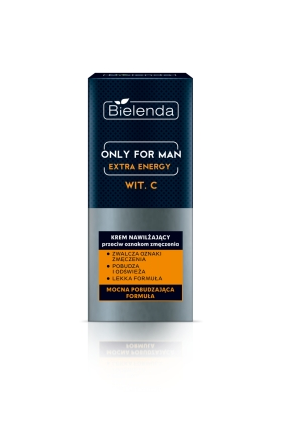 Bielenda Only for Men Extra Energy Nawilżający krem przeciw oznakom zmęczenia 50ml