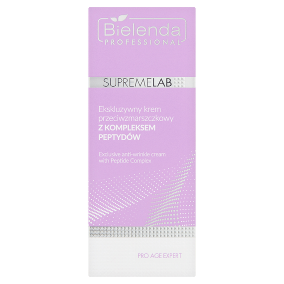 Bielenda Professional SupremeLab Exklusive Anti-Falten-Creme mit Peptidkomplex 50 ml