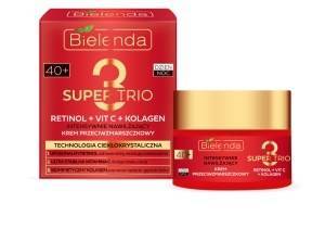 Bielenda Super Trio 40+ Intensiv feuchtigkeitsspendende Anti-Falten-Creme Tag und Nacht 50 ml