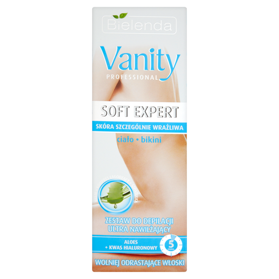 Bielenda Vanity Soft Expert Ultra feuchtigkeitsspendendes Enthaarungsset für den Bikinikörper