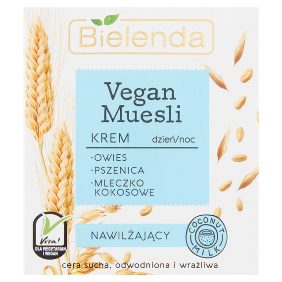 Bielenda Vegan Muesli Krem na dzień noc nawilżający 50 ml