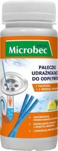 Bros Microbec Abflussreiniger Sticks 12 Stück - Zitrone