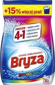 Bryza 4in1 Waschpulver für Farbe 1,95 kg (30 Wäschen)