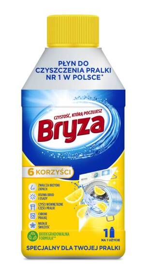 Bryza Płyn do czyszczenia pralki lemon 250 ml