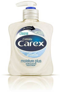 Carex Moisture Plus-antibakterielle Seifen 250ml