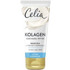 Celia Kolagen Maseczka do twarzy liftingująco-ujędrniająca Kozie Mleko 60ml