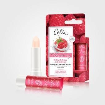 Celia Olejkowy balsam do ust Raspberry