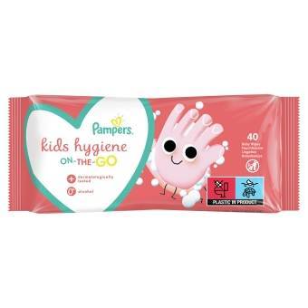 Chusteczki nawilżane Pampers Hygiene on-the-go 1 x 40 szt