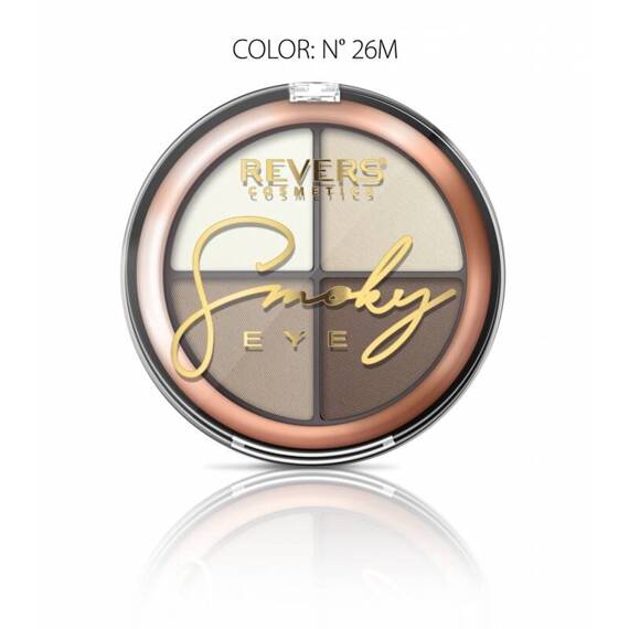 Cienie do powiek SMOKY EYE, 4 kolory NO. 26