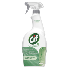 Cif Cleanboost Power + Shine Universal Spray mit Bleichmittel 750 ml