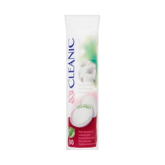 Cleanic reine Effekt Soft-Touch-Wattepads 80 PC