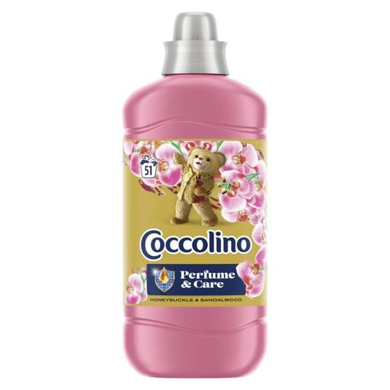 Coccolino Honeysuckle & Sandalwood Płyn do płukania tkanin koncentrat 1275 ml (51 prań)