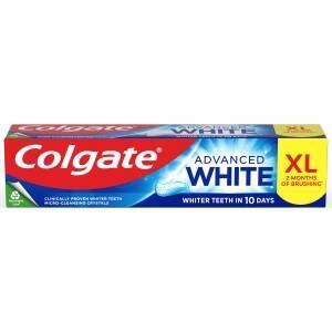 Colgate Advanced White Zahnpasta mit aktiven Reinigungsmikrokristallen 125 ml