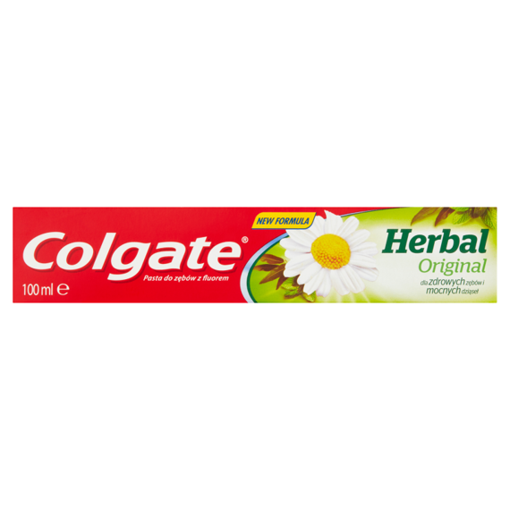 Colgate Kräuter Ursprüngliche mit natürlichen Extrakten von Kräutern Zahnpasta mit Fluorid 100ml