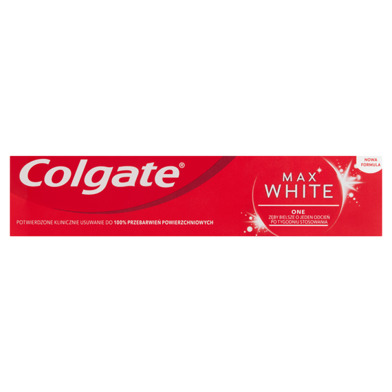 Colgate Max White One aufhellende Zahnpasta mit Fluorid 75 ml