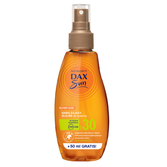 DAX SUN NAWILŻAJĄCY OLEJEK DO OPALANIA SPF 30 200ML