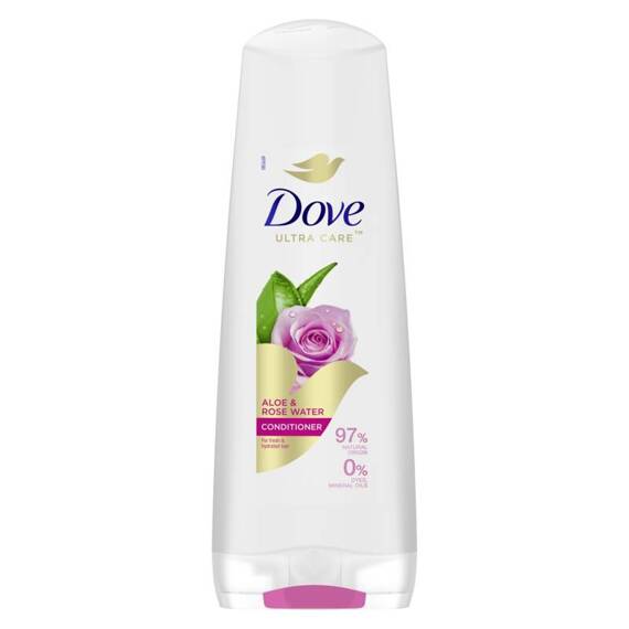 DOVE ODŻYWKA DO WŁOSÓW 350ML ULTRA CARE ALOE&ROSE WATER