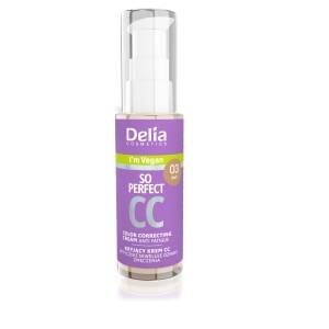 Delia Cosmetics So Perfect deckende CC Creme 03 Dunkel 30ml