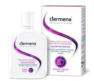 Dermena REPAIR Shampoo für trockenes und strapaziertes Haar 200 ml